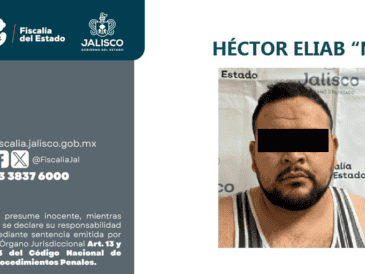 Según informó la Fiscalía del Estado, Héctor Eliab 