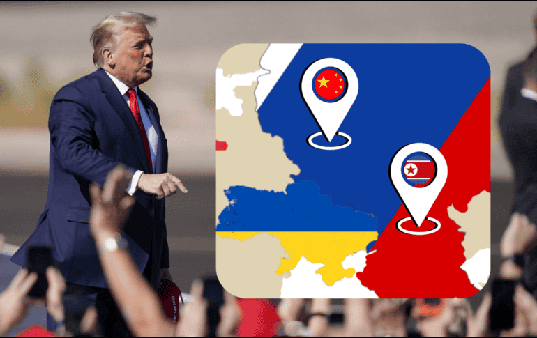 Comandante de Estados Unidos en Pacífico advierte sobre ayuda militar de China y Norcorea a Rusia. ARCHIVO/AP Photo/J. Locher/CANVA.