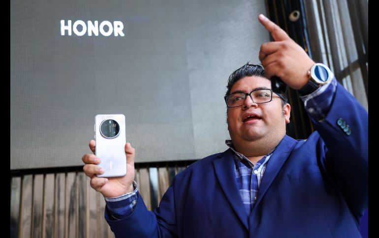 Con la mejor innovación y tecnología ha llegado al mercado el nuevo Honor Magic 7 Pro, que hace uso de la Inteligencia Artificial para mejorar la vida diaria de sus usuarios desde las funciones más básicas. EL INFORMADOR / H. Figueroa