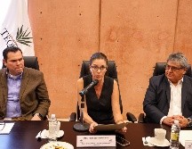 Paola Bauche Petersen, titular de SEMADET, subrayó que este convenio no solo representa un acuerdo institucional, sino una declaración conjunta de responsabilidad ante los desafíos globales de sostenibilidad. EL INFORMADOR/ H. Figueroa.