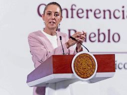 La presidenta de México mantiene las puertas abiertas para negociar con Estados Unidos. EL UNIVERSAL