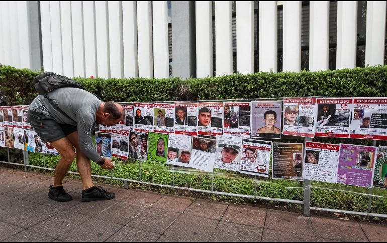 Jalisco retoma enviar reportes de personas desaparecidas al Registro Nacional. EL INFORMADOR / ARCHIVO