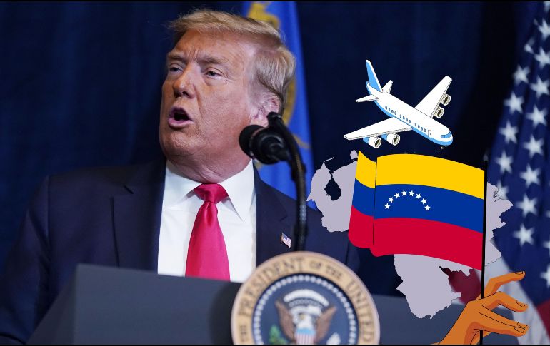 Este jueves, venezolanos deportados por EU, retornaron a su país en un avión de Conviasa, entre ellos, una persona con alerta roja de la Interpol. AP / ARCHIVO