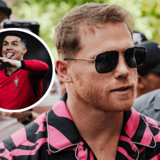 Es compa: Canelo presume su amistad con Cristiano Ronaldo antes de su gran combate