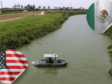 México debe aportar 431 millones de metros cúbicos al año en la presa La Amistad del cauce del Río Bravo. ESPECIAL/ EFE/ ARCHIVO.