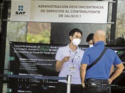 El SAT pone a su disposición nuevas modalidades para evitar filas y largas esperas. EL INFORMADOR/ Archivo