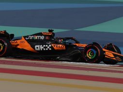 Oscar Piastri, durante la clasificación de este sábado en Sakhir. EFE / A. Haider