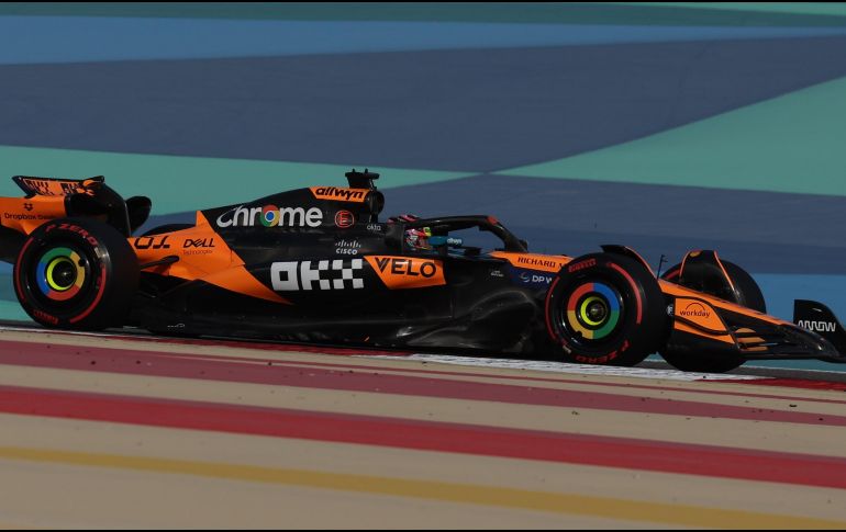 Oscar Piastri, durante la clasificación de este sábado en Sakhir. EFE / A. Haider