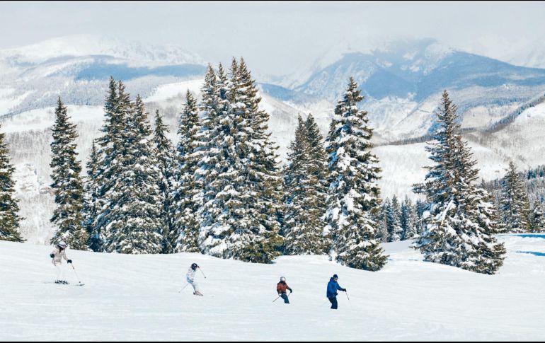 Vail. Es un destino privilegiado por el clima, ofreciendo actividades para toda la familia. CORTESÍA