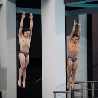 Olvera y Celaya se llevan la plata en la prueba de sincronizados