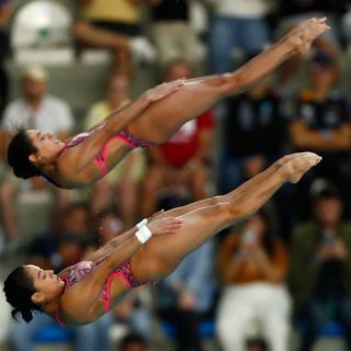 Agúndez y Estudillo ganan segundo lugar en la Copa Mundial de Clavados