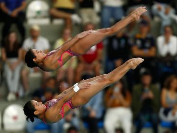 La actuación de Gabriela y Alejandra fue destacada desde el principio. EFE/F. GUASCO