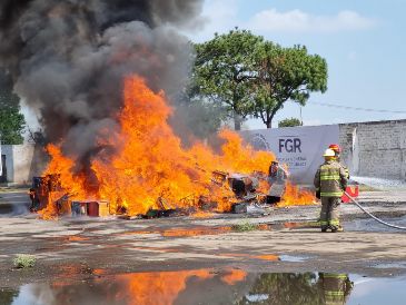 La incineración fue coordinada por el Ministerio Público de la Federación, que identificó, contó y pesó las drogas. EL INFORMADOR / ARCHIVO
