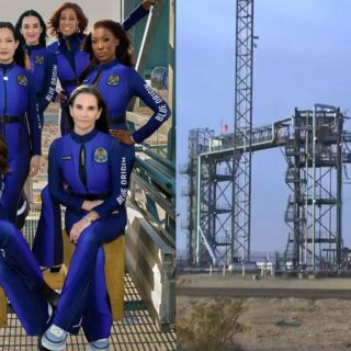 Así se vivió el abordaje y despegue del Blue Origin, tripulado por Katy Perry