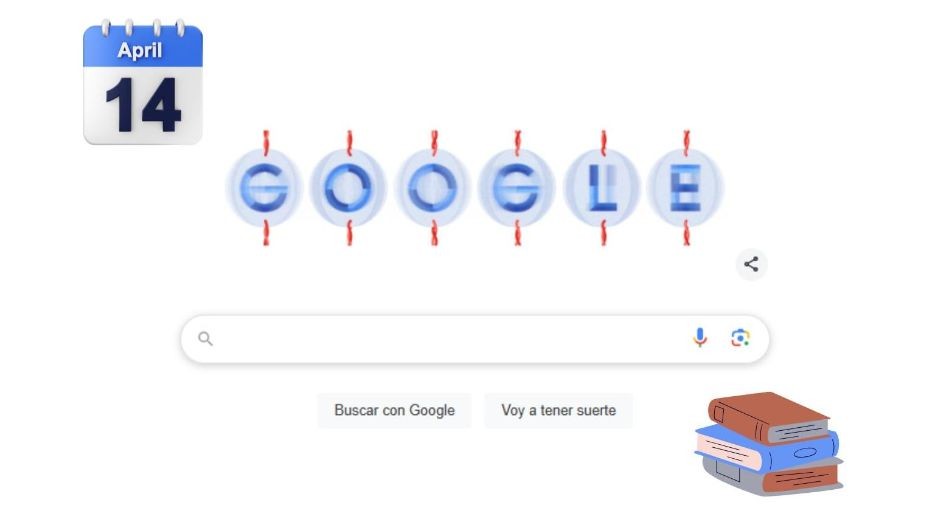 El doodle es una herramienta didáctica para mostrar una de las teorías más fascinantes de la física moderna. Google/ Canva