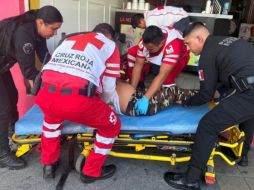 La Secretaría de Seguridad Jalisco destacó la rápida acción de los elementos que permitió salvaguardar la integridad de la mujer y su bebé. CORTESÍA.