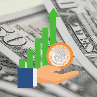 Peso mexicano RETOMA FUERZA al cerrar la jornada