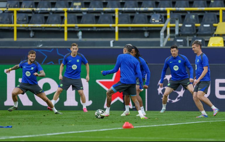 Barcelona acumula 24 encuentros en fila sin perder y hoy están a 90 minutos de regresar a Semifinales de Champions después de seis años. EFE/C. Neundorf