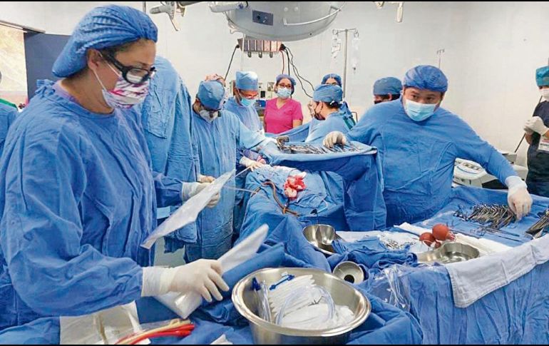 Tras el desplome en trasplantes que provocó la pandemia del COVID-19, las cifras comienzan a recuperarse. Una donación multiorgánica puede salvar hasta a ocho personas. EL INFORMADOR/ Archivo