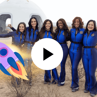 Katy Perry comparte video de su primer viaje al espacio | VIDEO