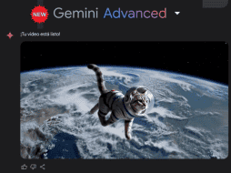 Todos los videos generados con Veo 2 tendrán una marca de agua digital que indica que  fueron generados con inteligencia artificial. X: @GoogleES