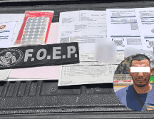 El detenido fue identificado como Javier 