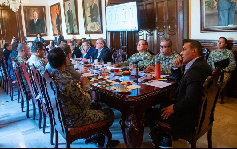 Este despliegue de seguridad incluye a la Policía del Estado, la Policía Estatal de Caminos, Guardia Nacional y otras autoridades. CORTESÍA/Gobierno de Jalisco