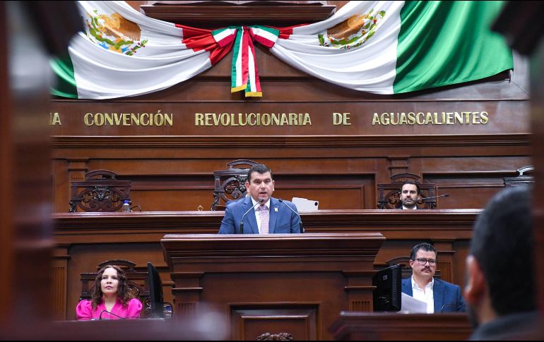 La semana pasada, la presidenta Claudia Sheinbaum presentó la iniciativa musical 'México canta y encanta', un concurso que incluirá a jóvenes del país así como a los que viven en Estados Unidos, y que busca promover la música sin violencia. ESPECIAL/X/ @HCongresoAgs.