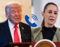 La llamada entre Sheinbaum y Trump ocurrió este miércoles. EFE / A. DRAGO / I. ESQUIVEL