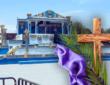 En Iztapalapa, en Ciudad de México, una tradición se celebra cada Semana Santa. Se trata del Viacrucis que recuerda la pasión y muerte de Jesucristo. SUN / ARCHIVO