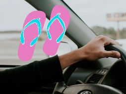 ¿Por qué es peligroso manejar con chanclas o descalzo? UNSPLASH / J. FURTNEY