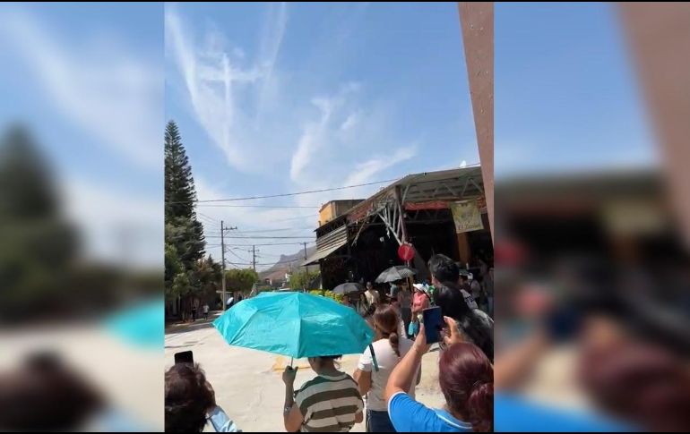 Las imágenes se volvieron virales en redes sociales. FACEBOOK/Reportescarretera134