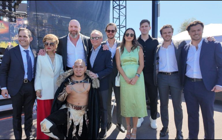 El primer evento en colaboración entre WWE y Triple A será el 7 de junio en el KIA Forum de Los Ángeles en donde revivirán el concepto Worlds Collide. X/ @TripleH