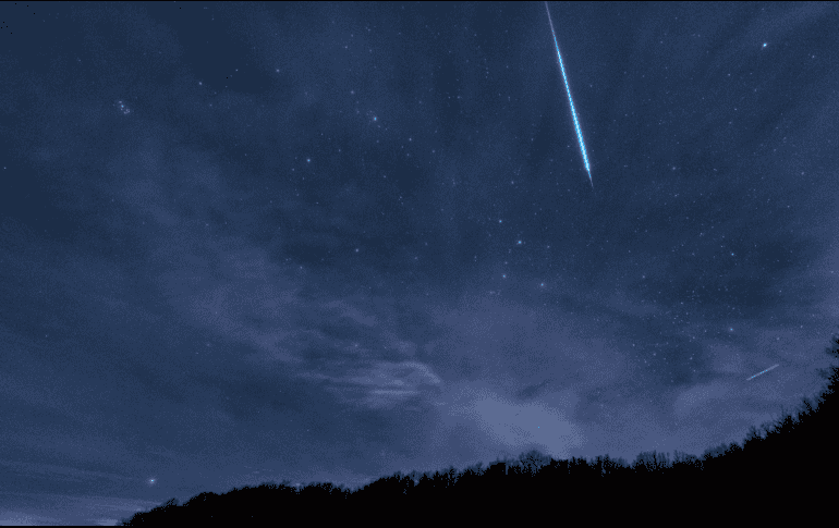 La Lluvia de Estrellas tendrá su actividad en el hemisferio norte, por lo que será visible desde México. ESPECIAL