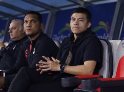 Gonzalo Pineda cree que el equipo cumplió a la ofensiva, pero que le hace falta mejorar la defensa. IMAGO7/J. Cubeyro