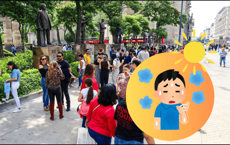 El Sistema Meteorológico Nacional informa que la onda de calor que se ha presentado en diversos estados de la República, entre ellos Jalisco, prevalece. EL INFORMADOR/ARCHIVO