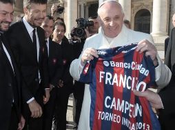 Durante su pontificado, el Papa Francisco recibió en el Vaticano a numerosas figuras deportivas. EFE / ARCHIVO