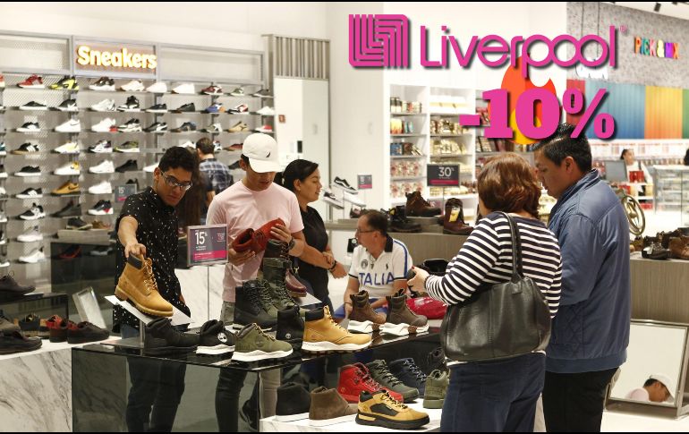 Con esta estrategia puedes obtener un descuento del 10% en la próxima Venta Nocturna Liverpool. EL INFORMADOR / ARCHIVO