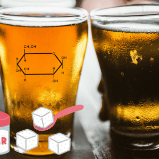 ¿Qué cantidad de azúcar tiene una cerveza con alcohol?