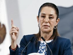 Claudia Sheinbaum destacó la labor social del Papa durante su apostolado. EFE