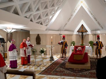 Los fieles podrán honrar al papa desde mañana. EFE//Dicasterio Para La Comunicación De La Santa Sede