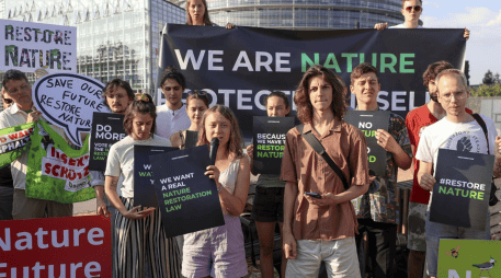 Miles de personas alrededor del mundo hacen manifestaciones en el Día de la Tierra. EFE / ARCHIVO