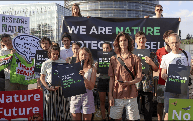 Miles de personas alrededor del mundo hacen manifestaciones en el Día de la Tierra. EFE / ARCHIVO