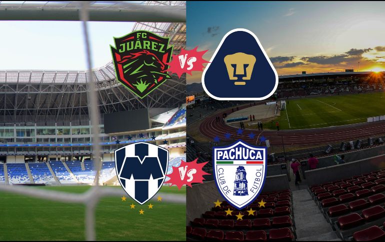 Los dirigentes de la primera división de México, compartieron cuándo y a qué hora se jugarán los encuentros de FC Juárez contra Pumas y Monterrey contra Pachuca. ESPECIAL / IMAGO7 / ARCHIVO