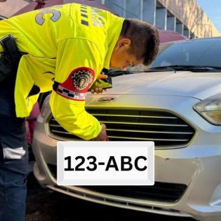 Así puedes evitar ser multado por mal uso de la placa