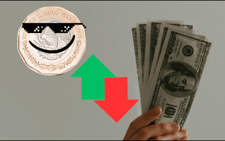 Durante el transcurso del día, la divisa estadounidense llegó a alcanzar los 19.52 pesos por unidad, su nivel más bajo en lo que va del año. UNSPLASH / CANVA