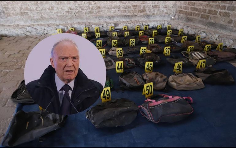 El titular de la FGR destacó que las prendas encontradas en rancho de Teuchitlán  ya fueron inventariadas. SUN / ARCHIVO / ESPECIAL / FISCALÍA DE JALISCO