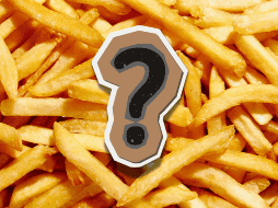 Recuerda que puedes comer las papa fritas, pero con moderación. ESPECIAL