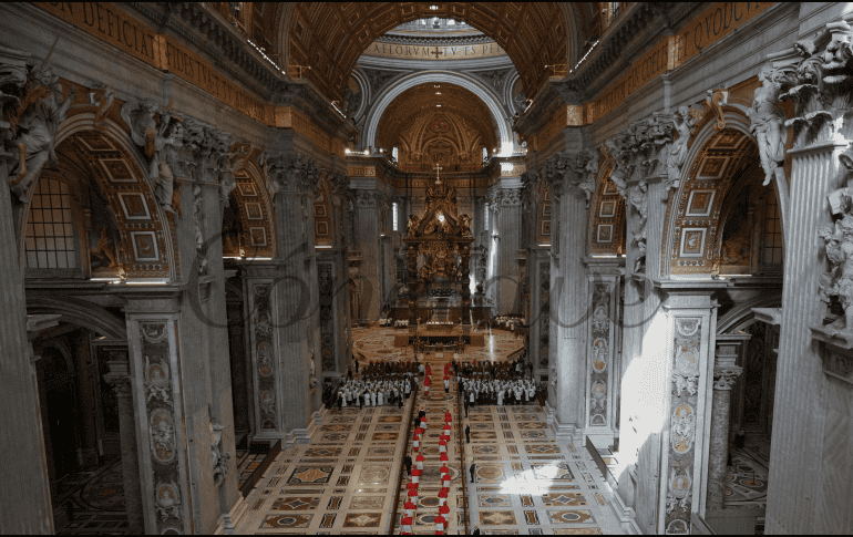 Se prevé el inicio del cónclave entre el 5 y el 10 de mayo. EFE / EPA / ANDREW MEDICHINI / POOL