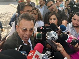 El mandatario explicó que actualmente se mantiene un operativo permanente de seguridad en la zona de Atequiza para evitar robos de agua. EL INFORMADOR/C. MARTÍNEZ